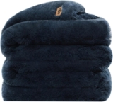 שמיכת פליז UGG בצבע מהמם